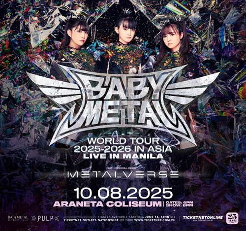 BABYMETAL WORLD TOUR 2025-2026 IN ASIA LIVE IN MANILA